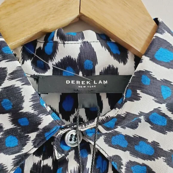 NWT Derek Lam Italian Silk Designer Dress - Picture 8 of 14